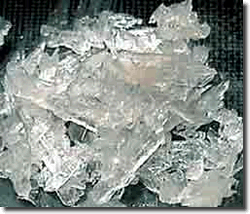 Meth crystals